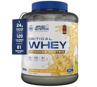 Applied Nutrition Critical Whey Protein Powder - 24g Protein per Serving, High Protein Powder, Protein Shake with BCAAs & Glutamine - Muscle Growth & Recovery (2Kg - 61 Servings) (Banana)