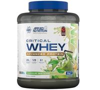 Applied Nutrition Critical Whey Protein Powder - 24g Protein per Serving, High Protein Powder, Protein Shake with BCAAs & Glutamine - Muscle Growth & Recovery (2Kg - 61 Servings) (Vanilla Matcha)