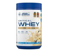 Applied Nutrition Critical Whey Protein Powder - 24g Protein per Serving, High Protein Powder, Protein Shake with BCAAs & Glutamine - Muscle Growth & Recovery (825g - 25 Servings) (Vanilla Ice Cream)