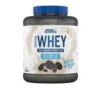 Applied Nutrition Critical Whey Protein Powder 2kg - High Protein Powder, Protein Milkshake, Muscle Building Supplement with BCAAs & Glutamine (2kg - 67 Servings) (Cookies ‘N’ Cream)
