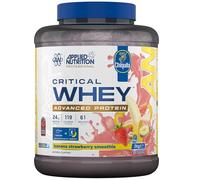 Applied Nutrition Critical Whey Protein Powder - 24g Protein per Serving, High Protein Powder, Protein with BCAAs & Glutamine - Muscle Growth & Recovery (825g 25 Servings)(Chiquita Banana Strawberry)