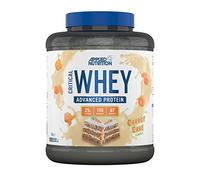 Applied Nutrition Critical Whey Protein Powder 2kg - High Protein Powder, Protein Milkshake, Muscle Building Supplement with BCAAs & Glutamine (2kg - 67 Servings) (Carrot Cake)