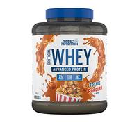 Applied Nutrition Critical Whey Protein Powder 2kg - High Protein Powder, Protein Milkshake, Muscle Building Supplement with BCAAs & Glutamine (2kg - 67 Servings) (Toffee Popcorn)