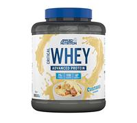Applied Nutrition Critical Whey Protein Powder 2kg - High Protein Powder, Protein Milkshake, Muscle Building Supplement with BCAAs & Glutamine (2kg - 67 Servings) (Custard Cream)