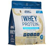 Applied Nutrition Critical Whey Protein Powder 900g - High Protein Powder, Protein Milkshake, Muscle Building Supplement with BCAAs & Glutamine (900g - 30 Servings) (Vanilla)