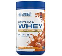 Applied Nutrition Critical Whey Protein Powder - 24g Protein per Serving, High Protein Powder, Protein Shake with BCAAs & Glutamine - Muscle Growth & Recovery (825g - 25 Servings) (Salted Caramel)