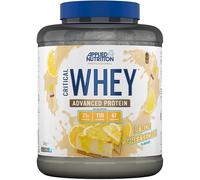 Applied Nutrition Critical Whey Protein Powder Shake Muscle Building Supplement with Glutamine & High Standard Amino Acids (2kg - 67 Servings) (Lemon Cheesecake)