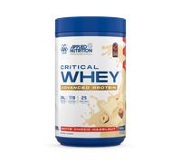 Applied Nutrition - Critical Whey Protein - 24g, BCAAs & Glutamine - 825g White Choco Hazelnut