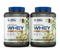 Applied Nutrition Critical Whey Protein White Chocolate Pistachio Protein Nutrition Powder - 2kg (2 Packs)