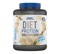 Applied Nutrition Diet Whey - High Protein Powder Supplement, Low Carb & Sugar, for Weight Management with CLA, L Carnitine, Green Tea (1.8kg - 72 Servings) (Vanilla)