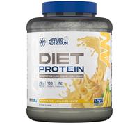 Applied Nutrition Diet Whey - High Protein Powder Supplement, Low Carb & Sugar, for Weight Management with CLA, L Carnitine, Green Tea (1.8kg - 72 Servings) (Banana Milkshake)