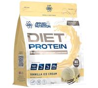 Applied Nutrition Diet Whey - High Protein Powder Supplement, Low Carb & Sugar, for Weight Management with CLA, L Carnitine, Green Tea (1kg - 40 Servings) (Vanilla Ice Cream)