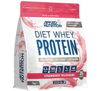 Applied Nutrition Diet Whey - High Protein Powder Supplement, Low Carb & Sugar, for Weight Management with CLA, L Carnitine, Green Tea (1kg - 40 Servings) (Strawberry Milkshake)