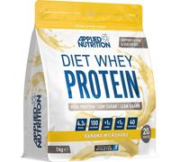 Applied Nutrition Diet Whey Protein Powder – High Protein, Low Carb & Sugar – 1kg Banana Milkshake