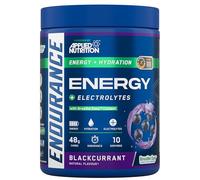 Applied Nutrition Endurance - Breathe Energy Drink Powder, with Carbohydrates & Electrolytes for Quick Energy, Breathe Easy Formula Open Your Airways (500g - 10 Servings) (Blackcurrant)
