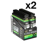Applied Nutrition Endurance Elite Tri-Carb Energy Gel 40g Carbs Apple Burst Flavour - 20 Gels (2 Packs)