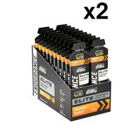 Applied Nutrition Endurance Elite Tri-Source Energy Gel 40g Carbs Orange Burst Flavour - 20 Gels (2 Packs)