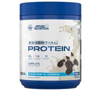 Applied Nutrition Essential Protein Powder - Cookies 'n Cream | 22g Protein per Serving, 5-Source Protein Blend with a Complete Amino Acid Profile (400g - 12 Servings)