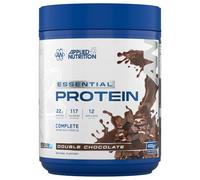 Applied Nutrition Essential Protein Powder - Double Chocolate | 22g Protein per Serving, 5-Source Protein Blend with a Complete Amino Acid Profile (400g - 12 Servings)