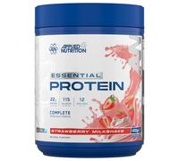 Applied Nutrition Essential Protein Powder - Strawberry Milkshake | 22g Protein per Serving, 5-Source Protein Blend with a Complete Amino Acid Profile (400g - 12 Servings)