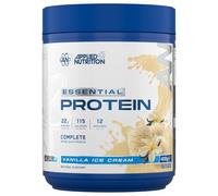 Applied Nutrition Essential Protein Powder - Vanilla Ice-Cream | 22g Protein per Serving, 5-Source Protein Blend with a Complete Amino Acid Profile (400g - 12 Servings)
