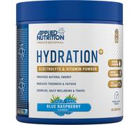 Applied Nutrition Hydration+ Electrolytes and Vitamin Powder Sugar-Free Hydration Drink Mix for Energy Recovery and Electrolyte Replenishment Blue Raspberry - 240g (30 Servings)