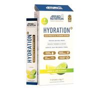 Applied Nutrition Hydration+ Sachets | Electrolyte Powder Mix | Rapid Hydration, Vitamins & Energy | Sugar-Free & Vegan | Lemon & Lime | 7 x 8g Sticks