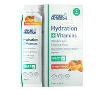 Applied Nutrition - Hydration + Vitamins Gel - Electrolytes & Magnesium - Best GLP1 Friendly - Best Immune Support - On-The-Go Hydration - (7 Gels x 30g) (Orange & Mango)