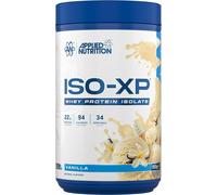 Applied Nutrition ISO-XP Whey Protein Isolate - Over 21g Protein, Low Carb, Low Fat, BCAA-Rich, Fast Absorption, Soy-Free, Halal-Certified (850g - 34 Servings) (Vanilla)