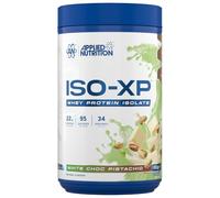 Applied Nutrition ISO-XP Whey Protein Isolate - Over 21g Protein, Low Carb, Low Fat, BCAA-Rich, Fast Absorption, Soy-Free, Halal-Certified (850g - 34 Servings) (White Choc Pistachio)
