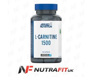 APPLIED NUTRITION L-CARNITINE 1500 diet fat weight loss support 120 veggie caps