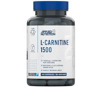 Applied Nutrition L-Carnitine 1500mg - Carnitine Supplement Premium L-Tartrate Form, High Strength, Energy Boost & Weight Management (120 Capsules - 60 Servings)