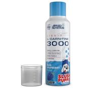 Applied Nutrition L Carnitine 3000 Liquid - L-Carnitine with Green Tea & Vitamin C, Boosts Energy & Weight Management, Vegan (480ml - 32 Servings) (Slush Puppie Blue Raspberry)