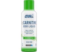 Applied Nutrition L Carnitine 3000 Liquid - L-Carnitine with Green Tea & Vitamin C, Boosts Energy & Weight Management, Vegan (480ml - 32 Servings) (Sour Apple)