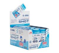 Applied Nutrition - L-Carnitine Shot - 3000mg L-Carnitine + Green Tea Extract - Sugar Free Pre Cardio Supplement - Stimulant-Free Fitness Shot - (60ml - 1 Serving) (Blue Raspberry)
