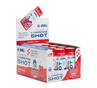 Applied Nutrition - L-Carnitine Shot - 3000mg L-Carnitine + Green Tea Extract - Sugar Free Pre Cardio Supplement - Stimulant-Free Fitness Shot - (60ml - 1 Serving) (Cherry Chill)