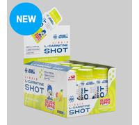Applied Nutrition - L-Carnitine Shot - 3000mg L-Carnitine + Green Tea Extract - Sugar Free Pre Cardio Supplement - Stimulant-Free Fitness Shot - (60ml - 1 Serving) (Twisted Citrus)