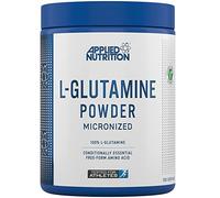 Applied Nutrition L Glutamine Powder - Amino Acid, Muscle Strength & Recovery, Boosts Immune System, Unflavoured (500g - 100 Servings)