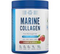 Applied Nutrition Marine Collagen Powder - Hydrolysed Collagen Protein, Healthy Skin, Hair, Nails (Cherry & Apple) (300g - 25 Servings)