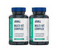 Applied Nutrition Multivitamin Daily Wellness Support Vegan Capsules - 90 Capsules (2 Packs)