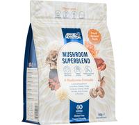 Applied Nutrition Mushroom Superblend - Lions Mane, Reishi, Chaga, Shiitake, Maitake, Tremella, Cordyceps Sinensis, King Trumpet | Vegan & Gluten Free (160g - 40 Servings)