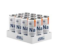 Applied Nutrition Na-11 Hydration Cans - Carbonated Electrolyte Drink, Sugar Free, 500mg Sodium, Magnesium & Potassium with Niacin & Vitamin B12 (12 Cans x 330ml) (Orange & Strawberry)