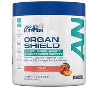 Applied Nutrition Organ Shield for Over 40s | Antioxidant Support, Choline, CoQ10, Selenium & Botanicals | Informed Sport - Peach (300g - 30 Servings)