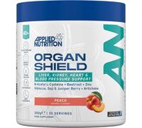 Applied Nutrition Organ Shield for Over 40s | Antioxidant Support, Choline, CoQ10, Selenium & Botanicals | Informed Sport - Peach (300g - 30 Servings)