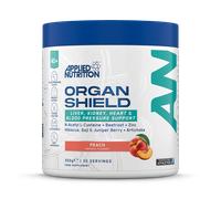 Applied Nutrition Organ Shield Powder – Over 40s Antioxidant Support, CoQ10 & Choline – Peach 300g