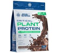 Applied Nutrition Plant Protein Powder - Critical Plant Vegan Protein Shake with SOYA, Pea, Brown Rice Proteins & Essential Amino Acids - Dairy-Free Gym Supplement (450g - 15 Servings) (Chocolate)