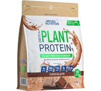 Applied Nutrition Plant Protein Powder - Critical Plant Vegan Protein Shake with SOYA, Pea, Brown Rice Proteins & Essential Amino Acids - Dairy-Free Gym Supplement (450g - 15 Servings) (Chocolate)