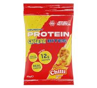 Applied Nutrition - Protein Cheese Bites - Crunchy Real Cheese Snack - Best High Protein Snack - Best Spicy Cheese Crisps - High Protein Convenient Snacking - (1x20g - 1 Serving) (Chilli)