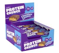 Applied Nutrition PROTEIN Crunch Milk Chocolate Caramel 62G X 12 Informed Sport