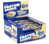 Applied Nutrition Protein Crunch Bar, High-Protein Low-Sugar, White Chocolate Caramel, 12x62g